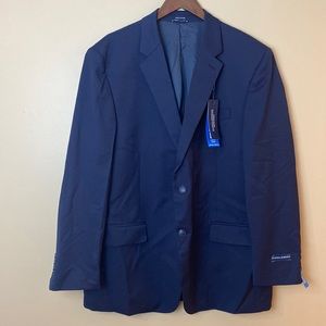 Saddlebred Suit Jacket-Navy 46R